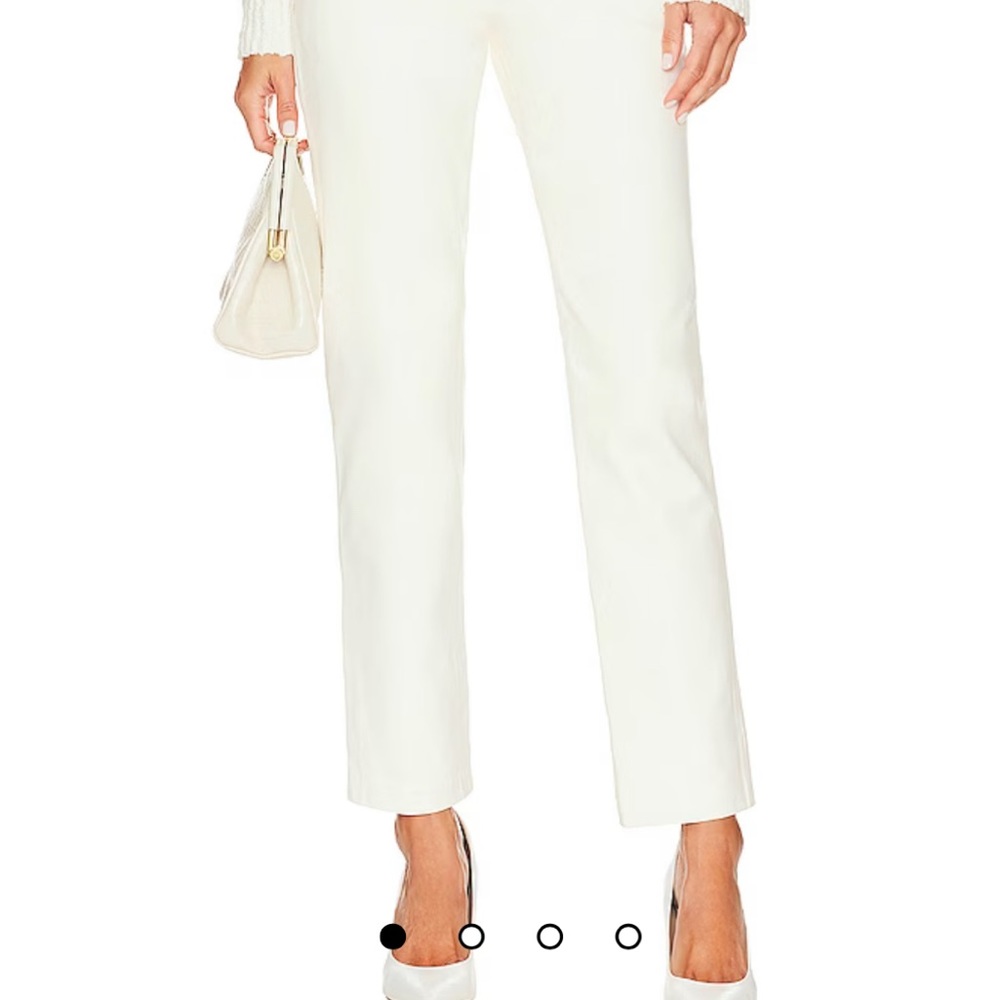 Lamb leather trousers